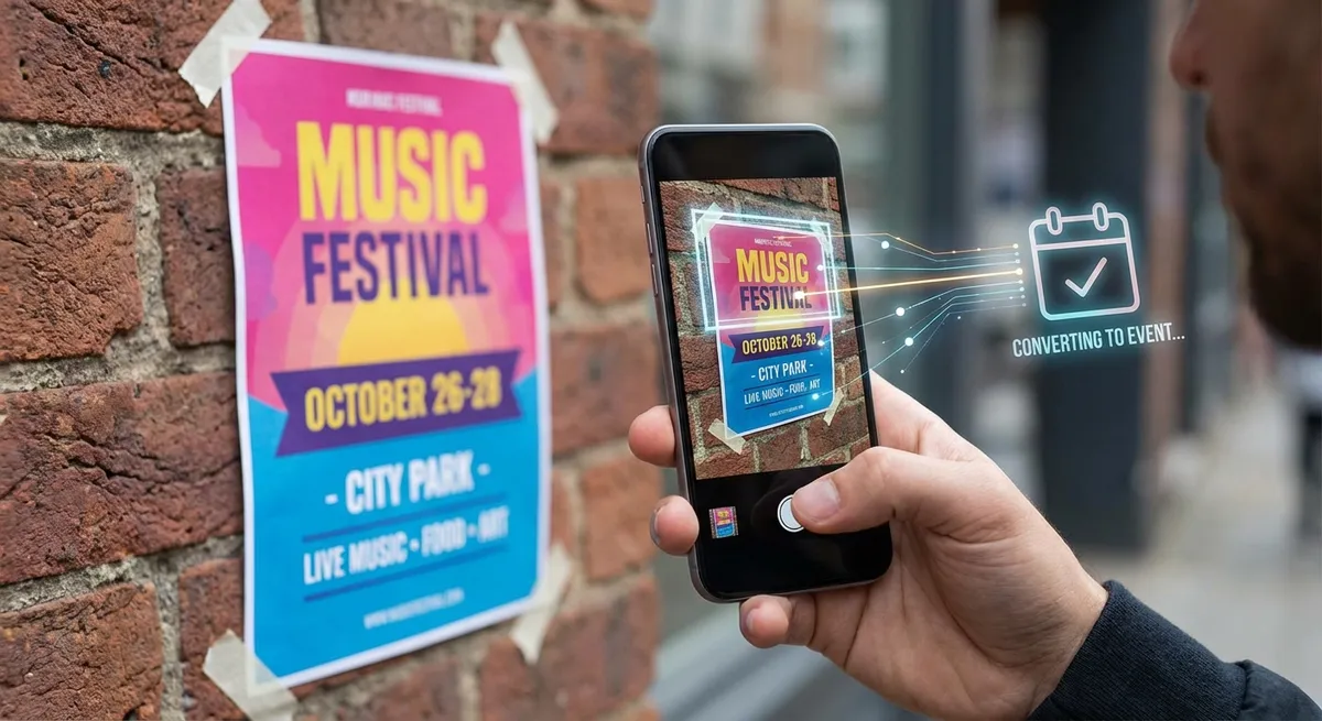 How to Convert Photos of Events into Calendar Entries Automatically