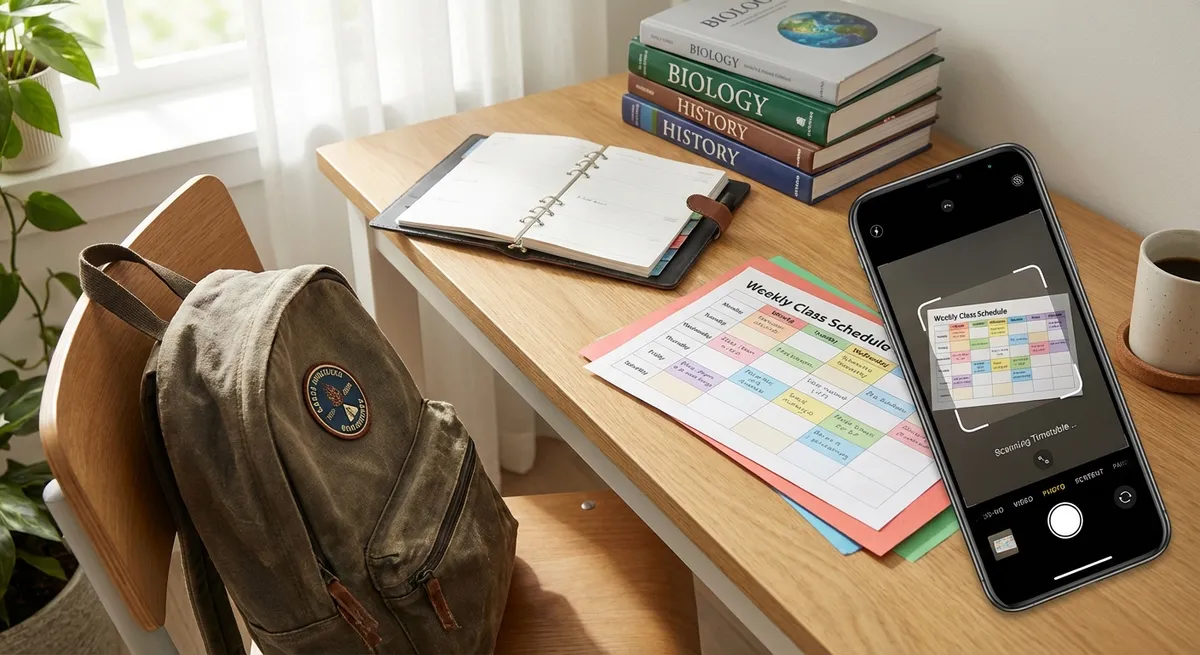 School Schedules: Scan Class Timetables, Exam Dates & School Events